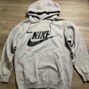 Nike Men's Heather Gray Hoodie